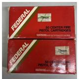100 rnds Federal .41 Magnum HP Ammo
