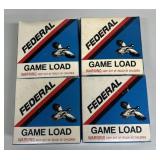 100 rnds Federal 12ga 2 3/4" Shotshells