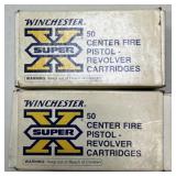 100 rnds Winchester .38 Super Auto +P Ammo