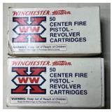 100 rnds Winchester .44 Spl Ammo