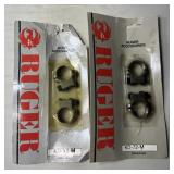 2 - New Sets Ruger 1" Scope Rings