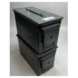 2 - Steel Ammo Cans