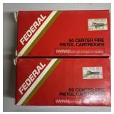100 rnds Federal .41 Magnum HP Ammo