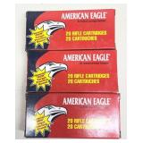 60 rnds American Eagle .30-30 Win Ammo