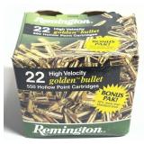 550 rnds Remington .22LR HP Ammo