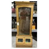 Very Nice Oak Gun Cabinet