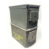 2 - Steel Ammo Cans