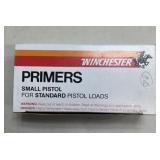 800ct Winchester Small Pistol Primers