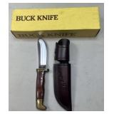 Buck 103+ Knife & Leather Sheath