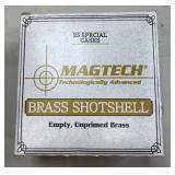 25ct MagTech 12ga 2 3/4" Brass Shell Casings