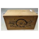 16" Wood Dovetailed Ammo Box