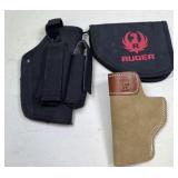 Nylon & Leather Holster, Ruger Soft Case