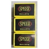 300ct Speer .38 Cal 125 gr JSP Bullets