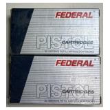 100 rnds Federal .380 Auto HP Ammo