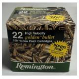 550 rnds Remington .22LR HP Ammo