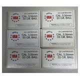 120 rnds Winchester 5.56mm Ammo