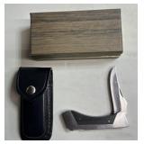 Kmart Brand Lockback Knife & Belt Sheath
