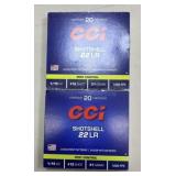 33 rnds CCI .22LR Shotshells