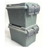 2 - Plastic Ammo Cans