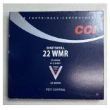 20 rnds CCI .22 Magnum Shotshells