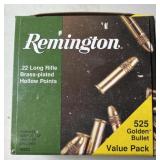 525 rnds Remington .22LR Golden Bullet Ammo