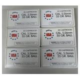 120 rnds Winchester 5.56mm Ammo