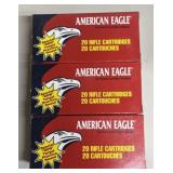 60 rnds American Eagle .30-30 Win Ammo