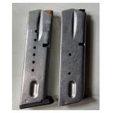 2 - Smith & Wesson 9mm 15 rnd Magazines