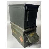 2 - Steel Ammo Cans