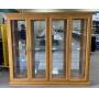 Amish Crafted Oak Curio Cabinet