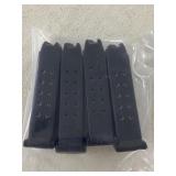 4 Glock 13rnd .40 S&W Magazines