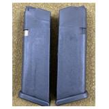 2 Glock 13rnd .45 cal Mags