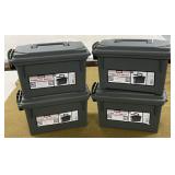 4 Plastic Ammo Cans