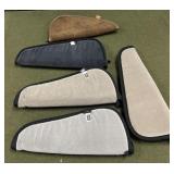 5 Handgun Soft Cases