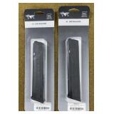 2-40 rnd Glock .40 S&W Mags