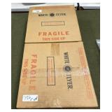2-90ct Boxes White Flyer Clay Pigeons