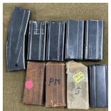 8-15 rnd & 1-30rnd Military M1 Carbine Mags