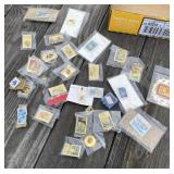 Large Lot US Postage Pins