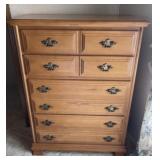 Maple Highboy Dresser