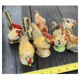 Lot of Hens and Roosters