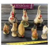 Roosters and Hens