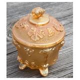 Carnival Glass Marmalade Jar