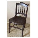 Leather Seat Chair