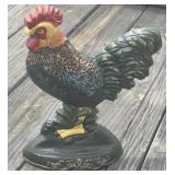 Cast Iron Chicken Doorstop