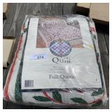 Queen Size Quilted Comforter