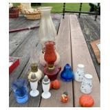 Oil Lamps, Salt n Pepper Shakers, More