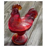 Red Rooster Candy Dish