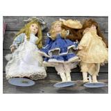 Dolls on Stands