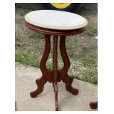 Oval Marble Top Table