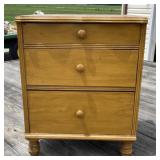 3 Drawer Nightstand